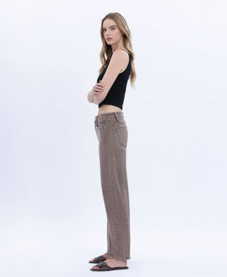 Lucy Crop Barrel Jeans - The Red Thread Boutique