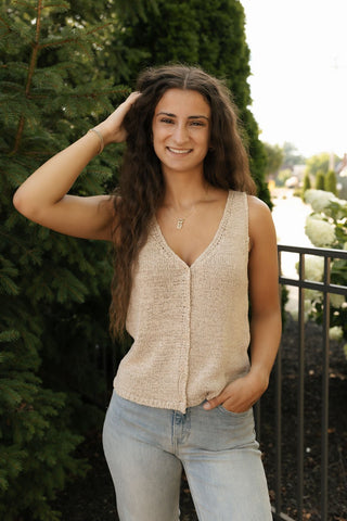 Mage Sweater Vest, Natural by Z Supply *final sale - The Red Thread Boutique