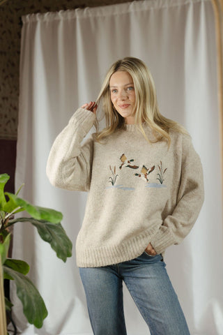 Mallori Duck Sweater - The Red Thread Boutique