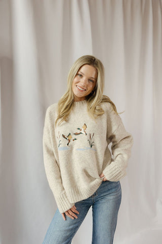 Mallori Duck Sweater - The Red Thread Boutique