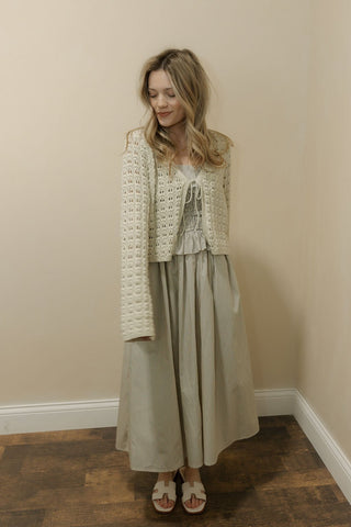 Meadow Crochet Cardigan - The Red Thread Boutique