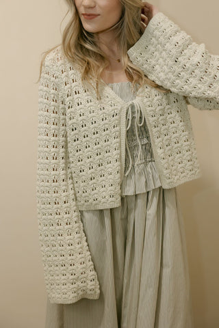 Meadow Crochet Cardigan - The Red Thread Boutique