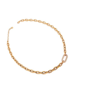 Michaela Diamond Chain Necklace - WATERPROOF - The Red Thread Boutique