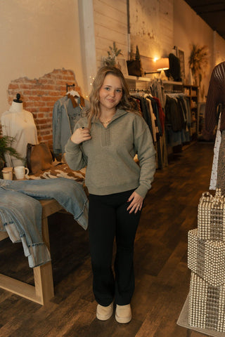 Mirabel Pullover, Vetiver - The Red Thread Boutique