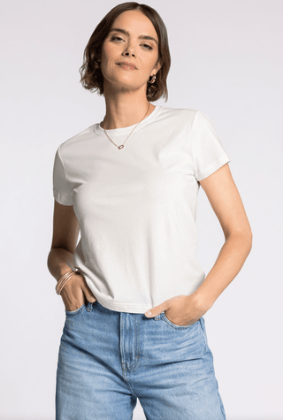 Natalie Tee, Ivory - The Red Thread Boutique