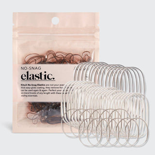 No - Snag Elastic 100pc - Brown - The Red Thread Boutique