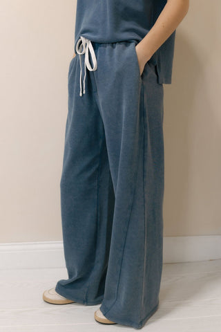 Nova Pants, Washed Denim Blue - The Red Thread Boutique