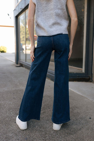 Patch Pocket Flare by JBD *final sale - The Red Thread Boutique