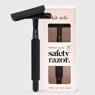 Perfect Glide Safety Razor - Black - The Red Thread Boutique
