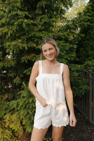 Pesaro Shorts, White by Z Supply *final sale - The Red Thread Boutique