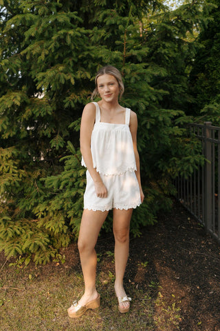 Pesaro Shorts, White by Z Supply *final sale - The Red Thread Boutique