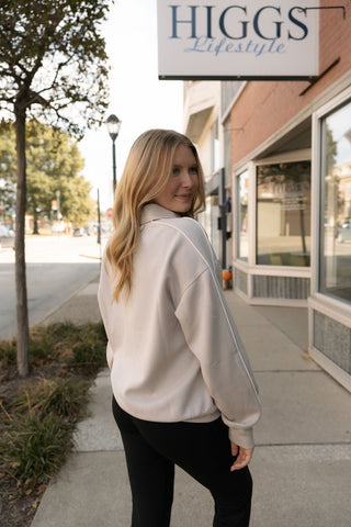 Polo Piping Top - The Red Thread Boutique