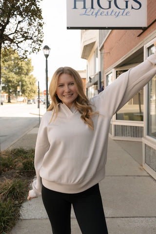 Polo Piping Top - The Red Thread Boutique