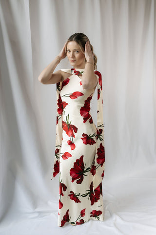 Poppy Scarf Dress - The Red Thread Boutique