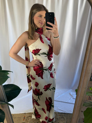 Poppy Scarf Dress - The Red Thread Boutique