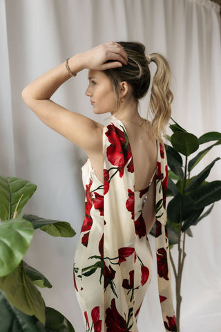Poppy Scarf Dress - The Red Thread Boutique
