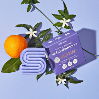 Purple Toning Solid Shampoo Bar - The Red Thread Boutique