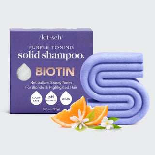 Purple Toning Solid Shampoo Bar - The Red Thread Boutique
