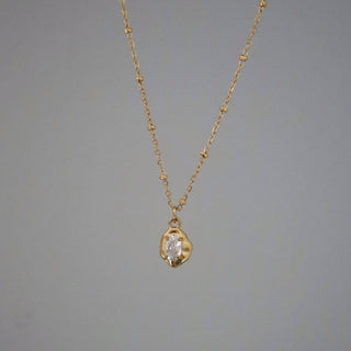 Raina Pebble Necklace | Pendant Necklace - The Red Thread Boutique