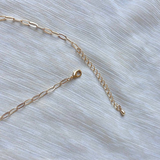 Rectangle Box Chain Necklace - The Red Thread Boutique