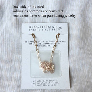 Rectangle Box Chain Necklace - The Red Thread Boutique