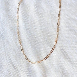 Rectangle Box Chain Necklace - The Red Thread Boutique