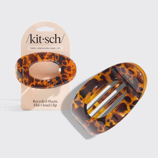 Recycled Plastic Large Flat Cloud Clip - Tort - The Red Thread Boutique