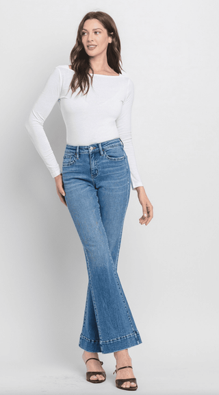Relaxed Flare Trouser by Vervet - The Red Thread Boutique