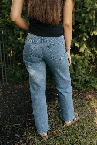 Retro Straight, Dark - The Red Thread Boutique