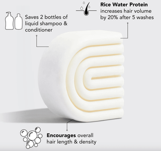Rice Water Protein Conditioner Bar for Hair Growth - The Red Thread Boutique