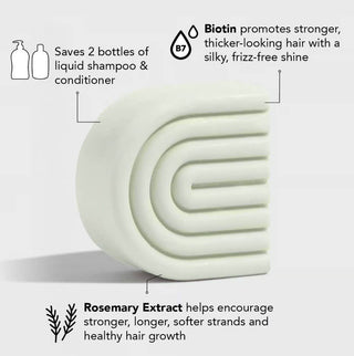 Rosemary & Biotin Volumizing Solid Conditioner - The Red Thread Boutique