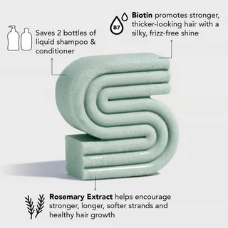 Rosemary & Biotin Volumizing Solid Shampoo - The Red Thread Boutique