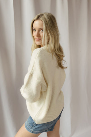 Sailboat Knit Sweater - The Red Thread Boutique