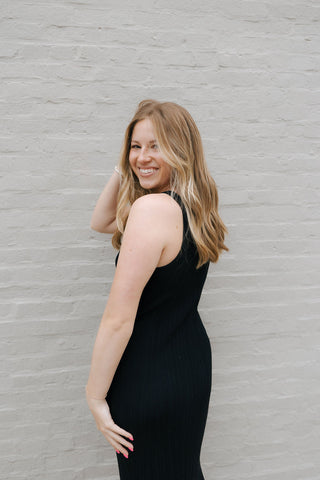 Salinas Midi Dress, Black by Z Supply *final sale - The Red Thread Boutique