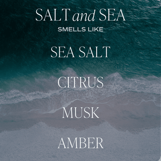 Salt and Sea 12 oz Candle - The Red Thread Boutique