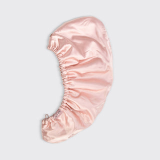 Satin - Wrapped Hair Towel - Blush - The Red Thread Boutique