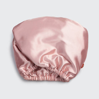 Satin - Wrapped Hair Towel - Blush - The Red Thread Boutique