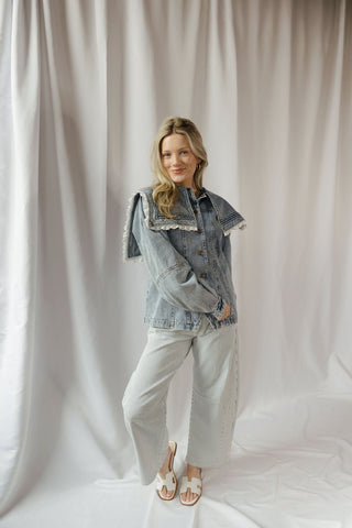 Scout Jacket, Denim - The Red Thread Boutique