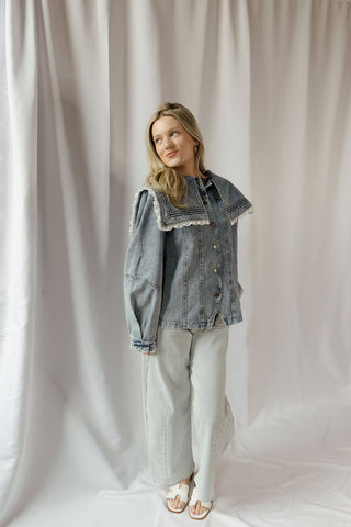 Scout Jacket, Denim - The Red Thread Boutique