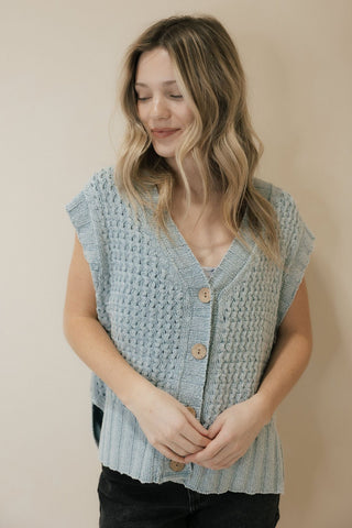 Sherwood Top, Blue - The Red Thread Boutique