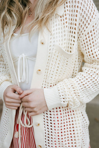 Shoshana Jacket, Off White *final sale - The Red Thread Boutique