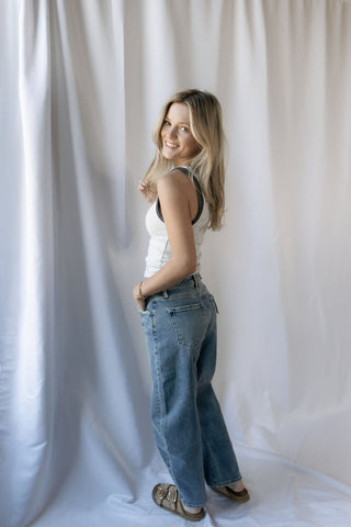 Soho Slim Barrel Jeans - The Red Thread Boutique