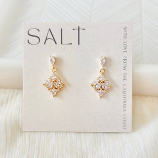 Stone Drop Earrings - The Red Thread Boutique