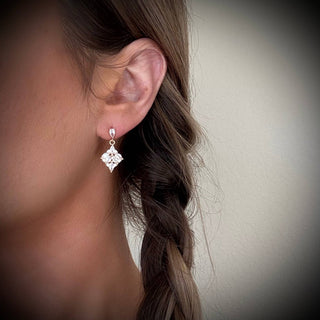 Stone Drop Earrings - The Red Thread Boutique