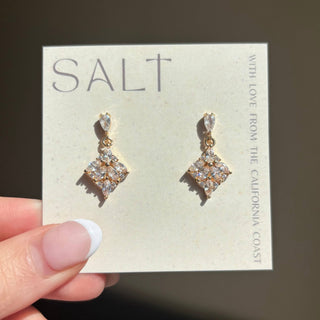 Stone Drop Earrings - The Red Thread Boutique