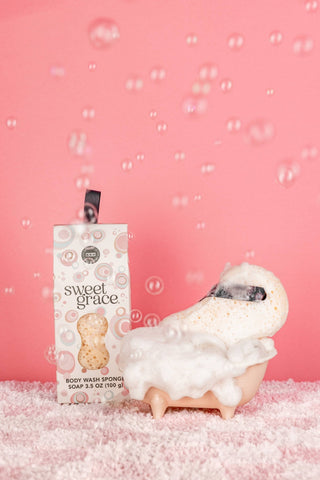 Sweet Grace Body Wash Sponge - The Red Thread Boutique