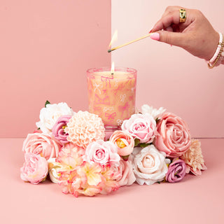 Sweet Grace Collection Bow Candle - The Red Thread Boutique