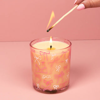 Sweet Grace Collection Bow Candle - The Red Thread Boutique
