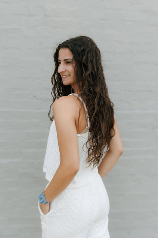 Sylvie Knit Eyelet Tank by Z Supply *final sale - The Red Thread Boutique