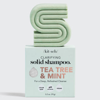 Tea Tree + Mint Clarifying Shampoo Bar - The Red Thread Boutique